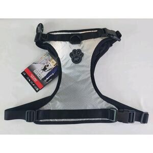 Canada Pooch The Everything Harness No Pull Harness MESH BLACK/SILVER LARGE